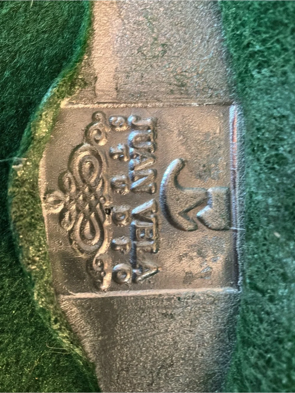 Vintage Wilton Armetale “Juan Vela” Rectangular pewter Metal Vanity Tray